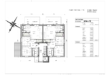 Grundriss Wohnung 3 und 4 - Moderne Wohnqualität: 6 Neubauwohnungen in Reppenstedt -KFN Energieeffizienzhaus KfW 40